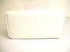 Authentic BALENCIAGA White Leather Women\'s Cash Thin Money Wallet #9690  Refurbished