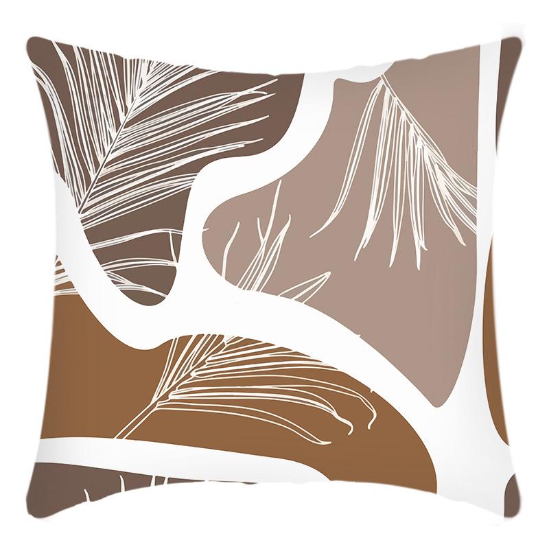 New Art Abstract Print Letter Print Pillowcase Home Sofa Cushion Cover