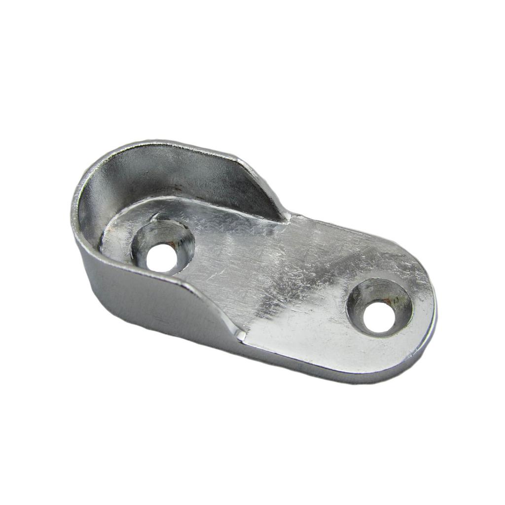 2 шт. кронштейн для крепления карниза к потолку из цинкового сплава, труба для гардероба, подвесной рельс, держатель фланца, гнездо, простая установка