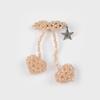 Eireve CHERRYx2 BEADED HAIR CLIP (APRICOT CREAM)