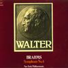 LP Пластинка BRAHMS BRUNO WALTER NEW YORK PHILHA - Симфония № 4 ми минор, соч. 98 15AC671 CBS SONY 1979 Япония Классика Б/у