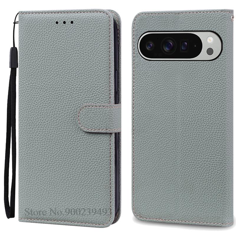 Для чехла Google Pixel 9 Чехол Google Pixel 9 Pro XL Кошелек Раскладная Кожаная Обложка Для Чехла Google Pixel 9 Pro Pixel9 9Pro Etui Fundas