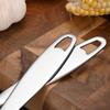 304 Stainless Steel Polished Flat Handle Soup Ladle