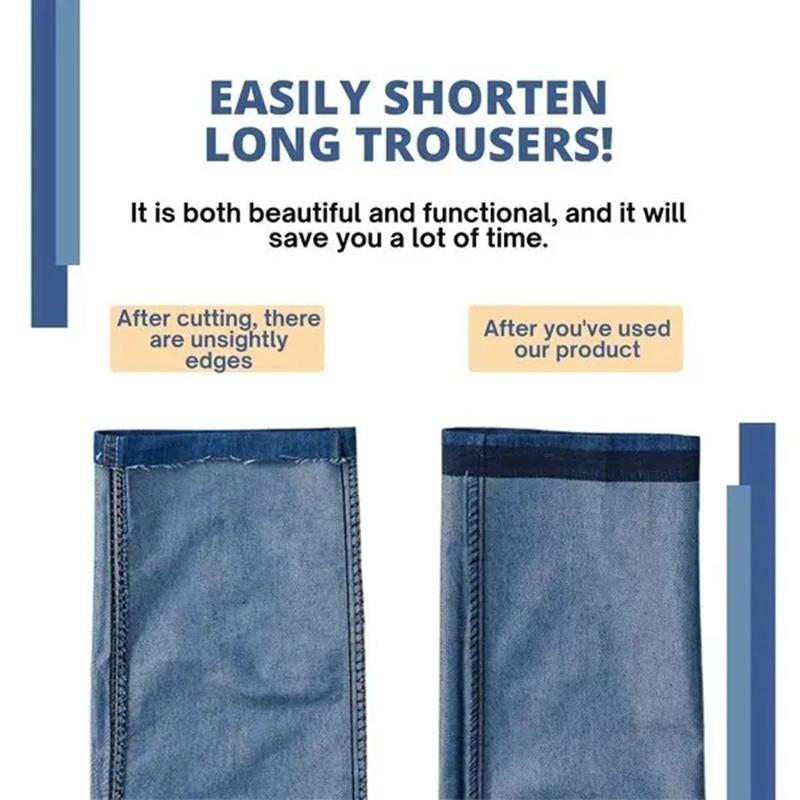 1/3/5/10M Self-Adhesive Pants Paste Iron On Pants Edge Shorten Repair Pants for Jean Clothing and Jean Pants Apparel DIY Sewing Fabric