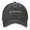 2026 Binance - Криптовалюта - Кепка Binance Coin Смешные Кепки Солнцезащитная Кепка Для Детей |-F-| Спортивная Кепка Для Женщин 2025 Мужская