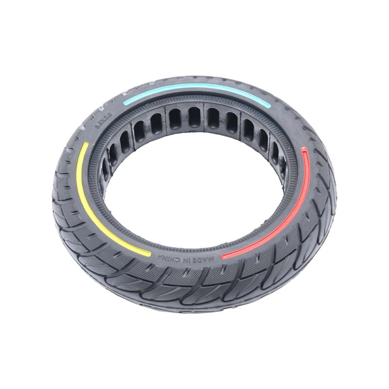 A03E-8.5 Inch Solid Rubber Tire For Xiaomi M365 / Pro / Pro 2 / 1S / 3 / 3 Lite Electric Scooter Explosion-Proof Tire