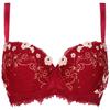 Triumph Premium Red Label 0072 Bra M006 Size F65 (Unpadded) (Red)