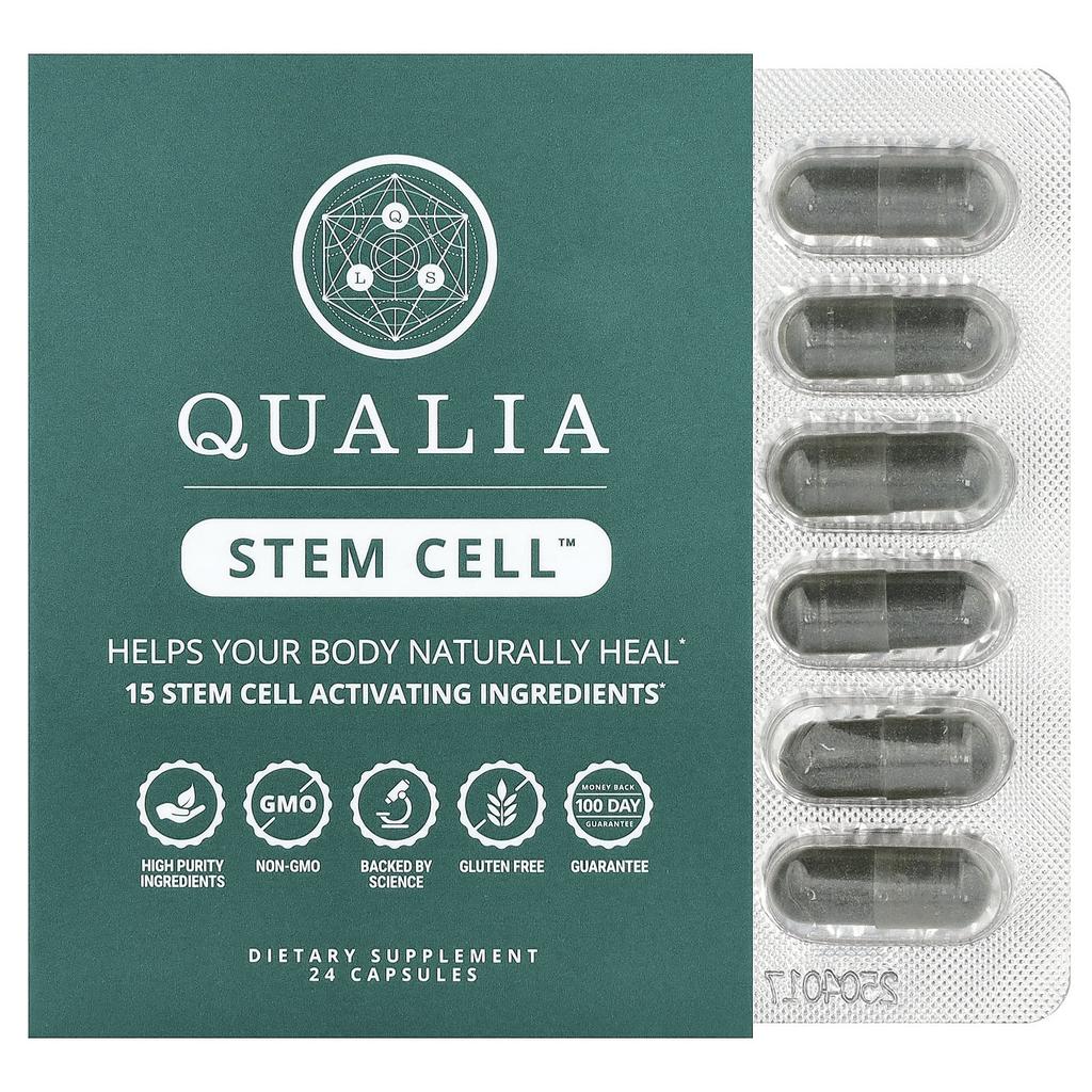 Qualia, Stem Cell™, 24 Капсулы