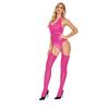 Sex Underwear New Sexy Jacquard One-piece Mesh Socks Mesh Clothes Suspenders Hollow Stockings