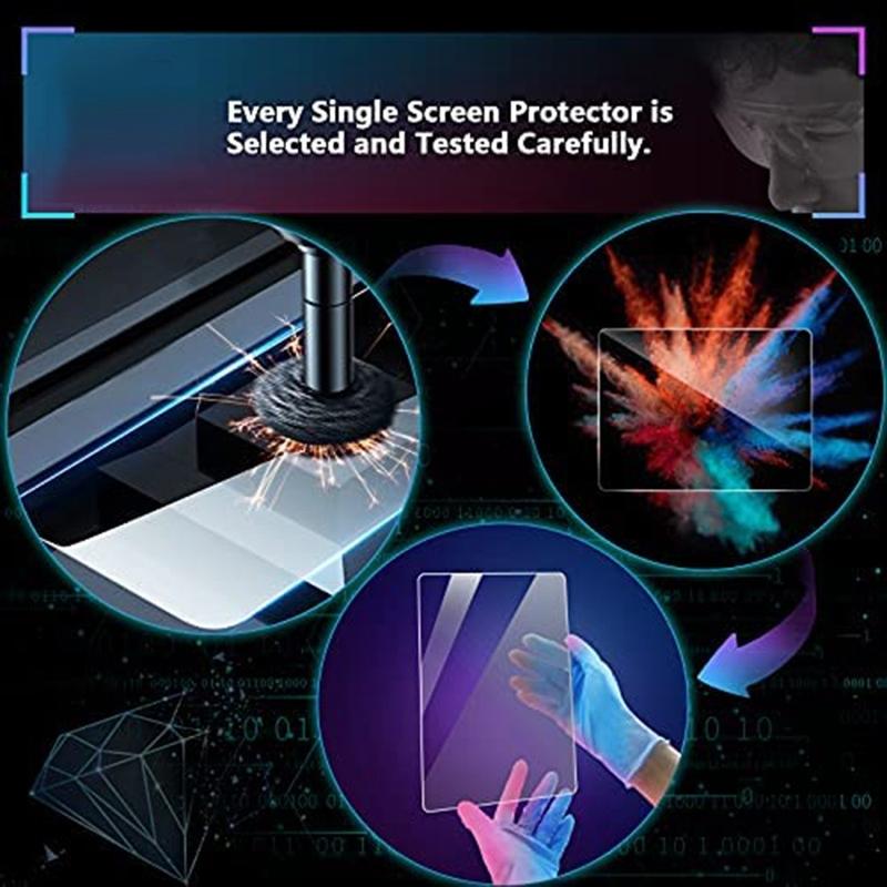Efficientt-2 Pcs Car GPS Navigation Screen Film trument Tempered Glass Protective Film For Mercedes Benz C-Class W206 +