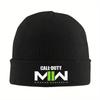 Call Of Duty Modern Warfare MW Вязаные Шапки для Женщин Мужчин Шапки-Бини Зимние Шапки Акрил Вязание Крючком Шапка-Дыня