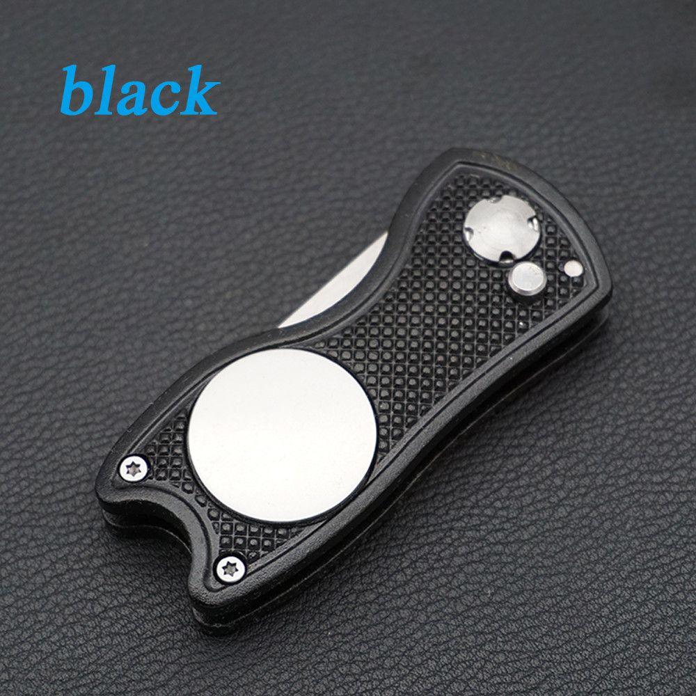 Training Stainless Steel Divot Repair Tool Pitch Groove Cleaner Putting Green Fork Golf Pitchfork