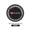 AQH1  1/2pcs Car Coasters Silicone Auto Badge Water Cup Pads Anti Slip Mats For KIA Sportage Rio Ceed Niro Soul Stonic Picanto Proceed