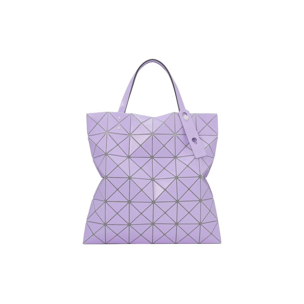 ISSEY MIYAKE Polyvinyl Chloride Resin Tote Bag, Shopping Bag, Handbag Regular Women's Lavender BB41-AG603-80