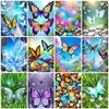 DIY Алмазная вышивка Бабочка Бисерная мозаика Животные Наборы для вышивки крестом Алмазная живопись Камень Новое поступление Подарок ручной работы
