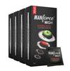 Презервативы Manforce High со вкусом двойного яблока для мужчин | 10 шт. | Ультратонкие презервативы | Смазанные латексные презервативы | Для ее усиленного удовольствия x Упаковка 4 шт.