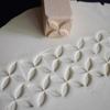 1 шт. Ручная резьба по дереву Штампы Тиснение Искусство DIY Глина Печать Керамические инструменты Рыбья кость / Белка / Цветок / Олень / Звезда