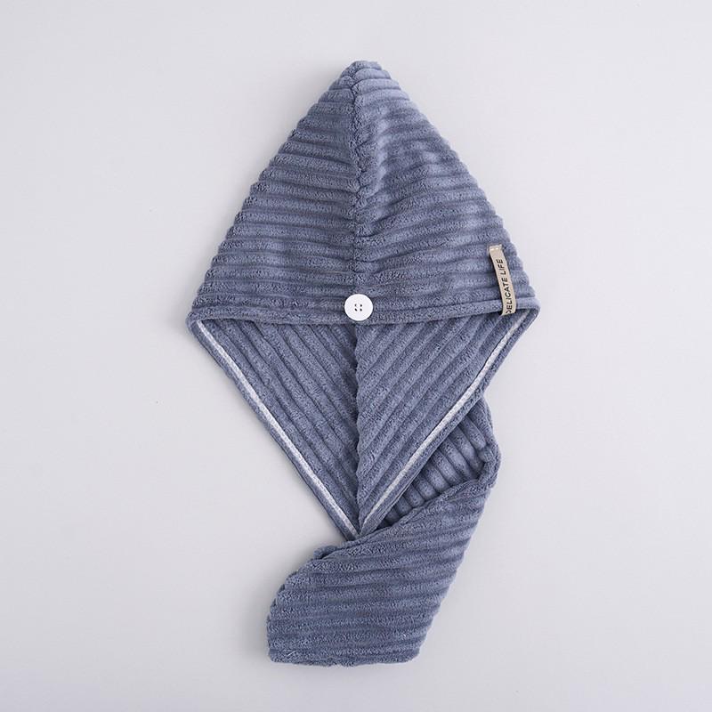 Мягкое впитывающее полотенце для волос из кораллового флиса и симпатичная повязка на голову для душа