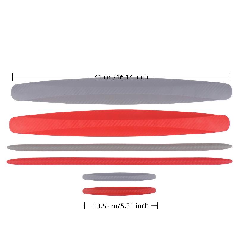4 шт. Защитная полоса для бампера автомобиля, защита углов, полосы для защиты от царапин, защита от столкновений, автоаксессуары