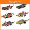 Vibrant Dinosaur Cars Pull Back Toy Set For Kids With Boomerang Action