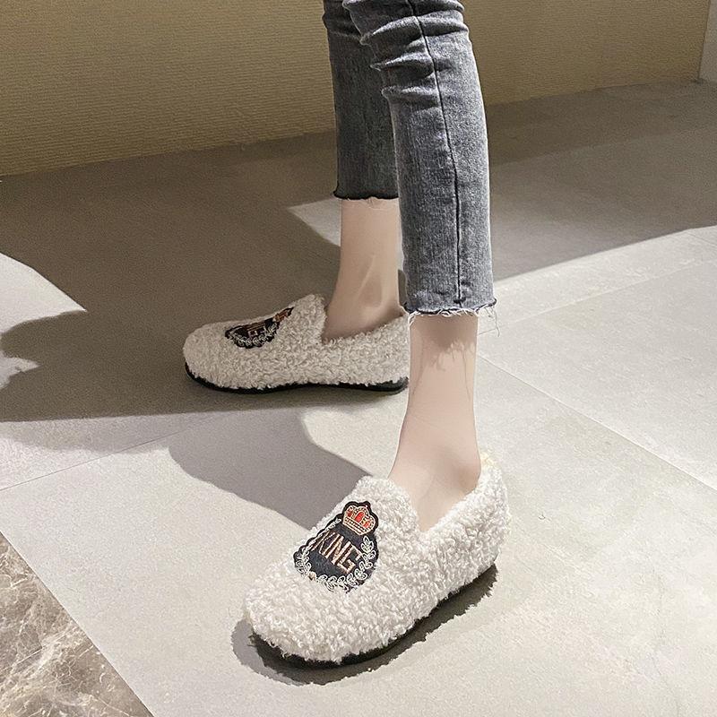 Мужская теплая зимняя хлопчатобумажная обувь. Женские теплые меховые домашние тапочки. Нескользящие плюшевые тапочки из ЭВА. Домашняя обувь для пар на толстой подошве. Шлепанцы. Детские тапочки.