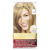 L'Oréal, Excellence Cream, Triple Protection Color, Medium Blonde 8 Packs, 1 Application