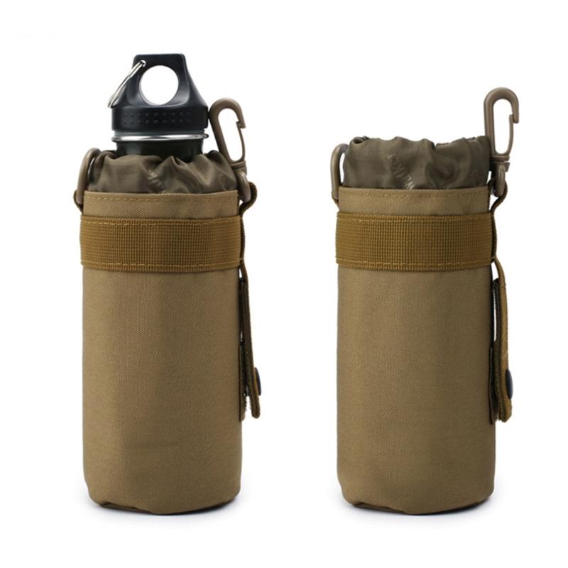 Сумка-подсумок Molle для бутылки с водой, регулируемая стропа, сумка на шнурке