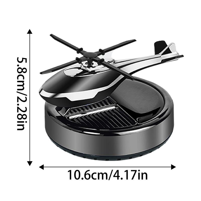 Вертолетные освежители воздуха для автомобиля Украшение в форме вертолета для автомобиля Активируемый солнцем ароматизатор-освежитель для вертолета Диффузор для