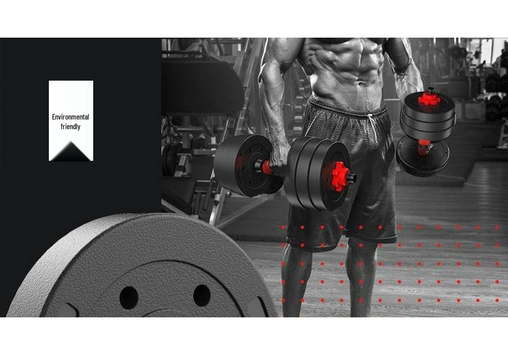 Adjustable Dumbbell Set for Men's Fitness - Beginner Friendly Arm Muscle Equipment