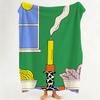Illustrator S Sam Twardy Throw Flannel Throw Blanket Suitable for Sofa Living Room Bedroom