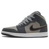 Мужские кроссовки Air 1 Mid SE Night Stadium серо-черные на плоской подошве оловянные FQ8338-017