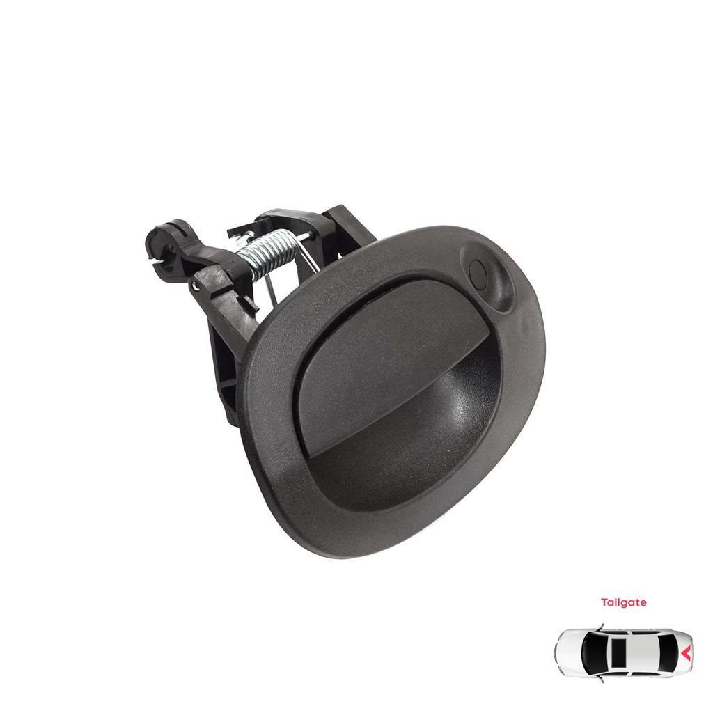 BDP1557 Задняя дверь багажника Наружная ручка открывания двери Черная для Renault Kangoo KC Express FC Nissan Kubistar MK1 X76 8200153666