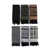 Arab Scarf Jacquard Pattern Adult Tactically Shemagh Scarf Middle Eastern Style Keffiyeh Anti Uv Dustproof Arab Scarf