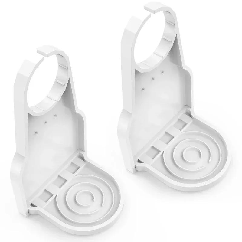 2 шт. Держатель для жидкого средства для стирки Современный держатель для капель кондиционера для белья Белый/Черный Держатель для контейнера-органайзера для стирального порошка