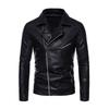 Leather Jacket Men PU Leather Jacket Motorcycle Leather Jacket Casual Workwear Leather Jacket Men