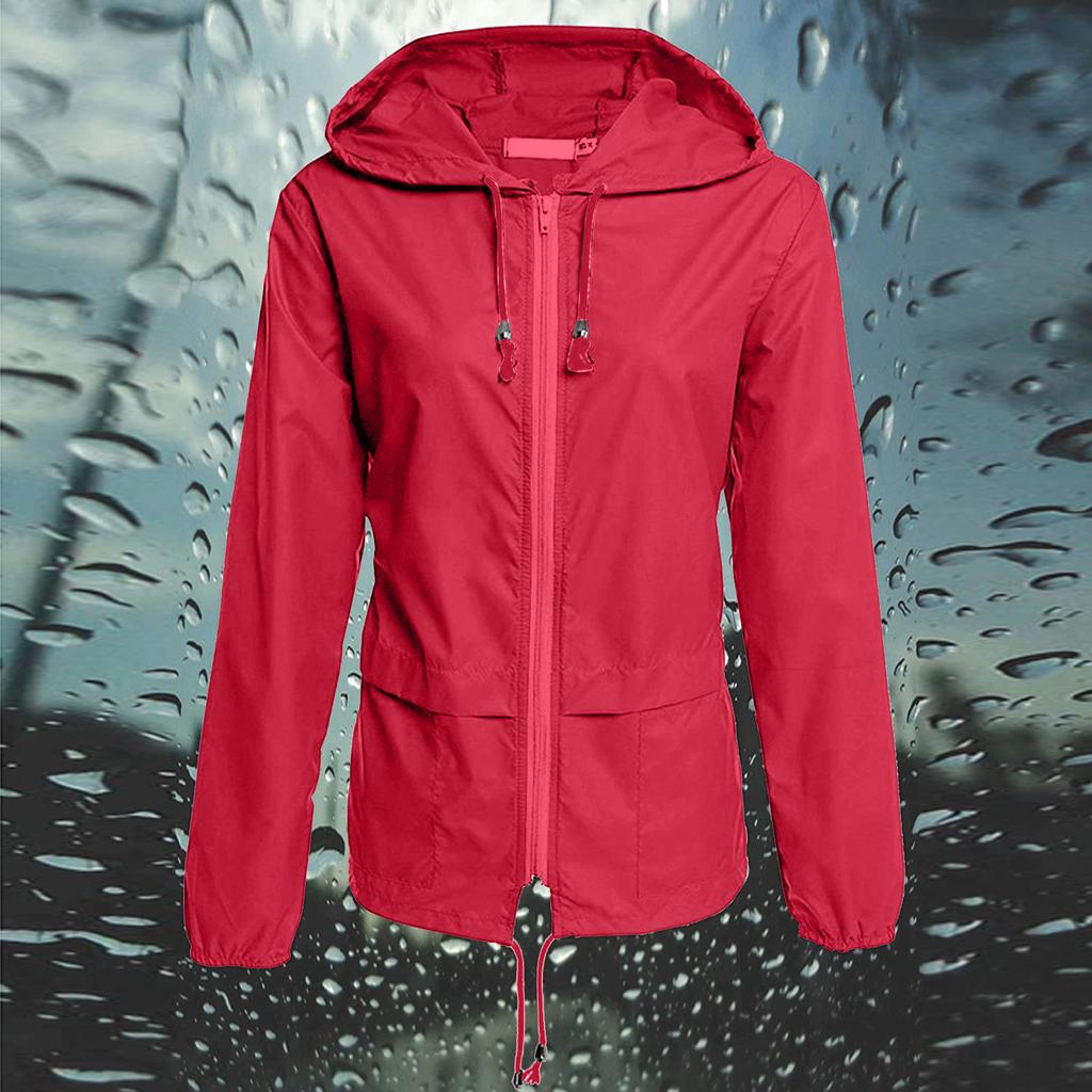 Модная женская однотонная куртка на молнии с капюшоном на открытом воздухе, солнцезащитный крем, свободное пальто, блузка