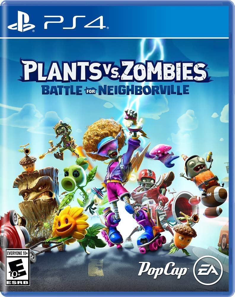 Plants Zombies Battle for Neighborville North PS4 Vs. (Imported America) -