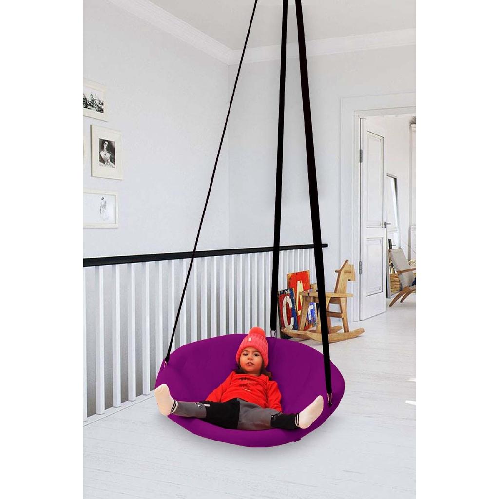 Red Relax Детские и взрослые круглые потолочные подвесные качели