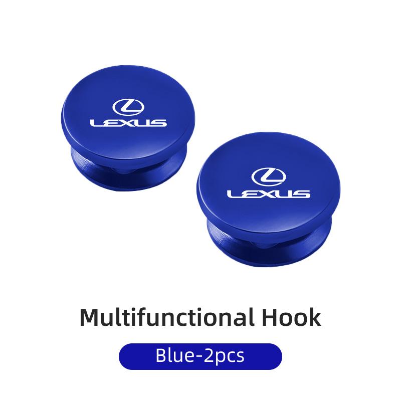 Emblems Universal Car Sticky Hook Seat Headrest Hook Accessories For Lexus CT ES GS NX IS250 CT200h IS300h ES300h RX400h NX300h