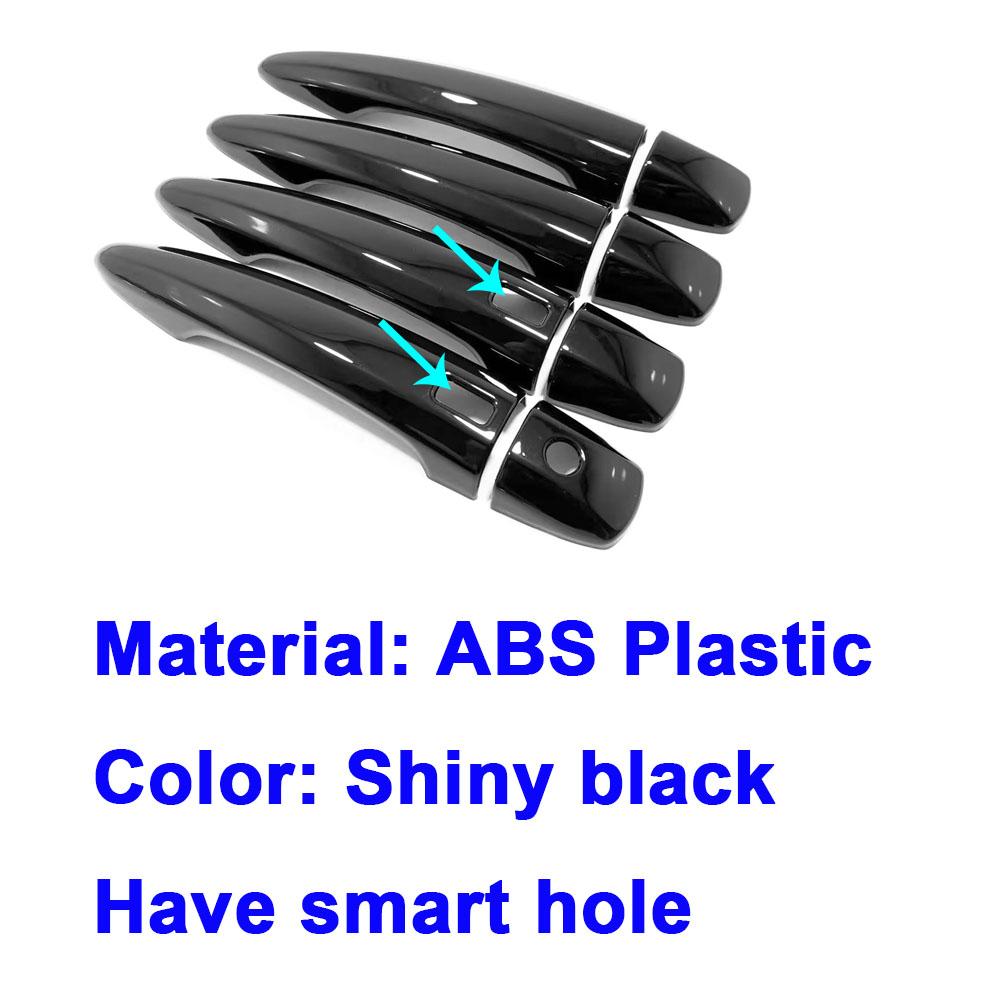 ABS Car Door Handle Handrail Armrest Cover Sticker Frame Trim Auto Exterior Accessories For Nissan Qashqai J12 2024