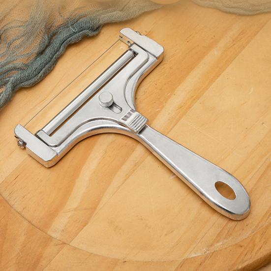 Cheese Slicer Multifunctional Adjustable Thickness Non-stick Ergonomic Handle Easy Clean Slicing Tool Food Grade Butter Cutter Cooking Utensils