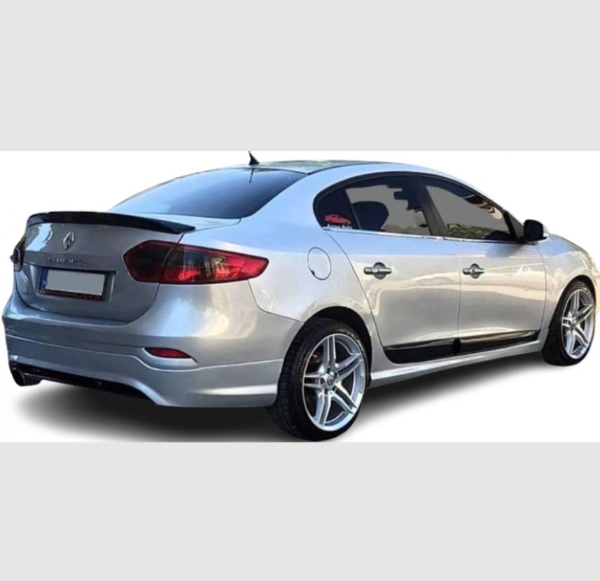 Совместимо с Renault Fluence (2010-2016) Боковая юбка Bold Style, комплект НЕОКРАШЕННЫЙ