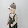 2-6Year Baby Knit Pullover Cap Liner Velvet Children's Hats Warm Ear Protection Hat Boy Girl