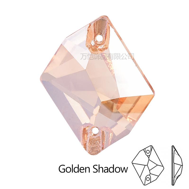Высококачественная имитация австрийского стекла особой формы K9 Ручная швейная дрель Diy Beauty Polygon Аксессуары для одежды Аксессуары