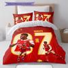 Bukayo Saka Glory Bedding Quilt Set Quilt Cover Pillowcase Home Decoration Birthday Gift (1 * duvet cover + 2 * pillowcase, without core)