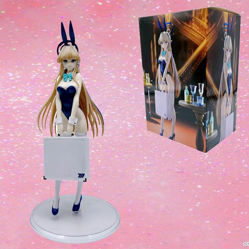 Новая мобильная игра Фигурка Action Figure 23 см Токи Девушка-кролик Женский персонаж Blue Archive Аниме ПВХ Игрушка Игровые фигурки Коллекционная модель