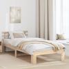VidaXL Bed Frames In Natural Pine Natural Solid Wood 80 X 200 Cm 872629