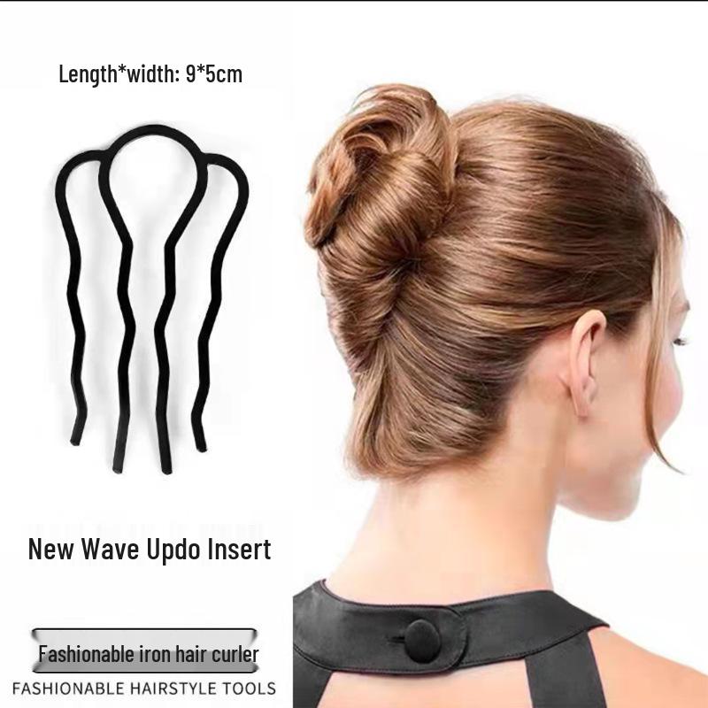 Семизвенная шпилька для волос U-образная расческа заколка для пучков