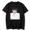 Популярная корейская одежда Футболка Kpop Бэкхён Графические футболки Унисекс Футболка с коротким рукавом Женская Унисекс Одежда Y2k