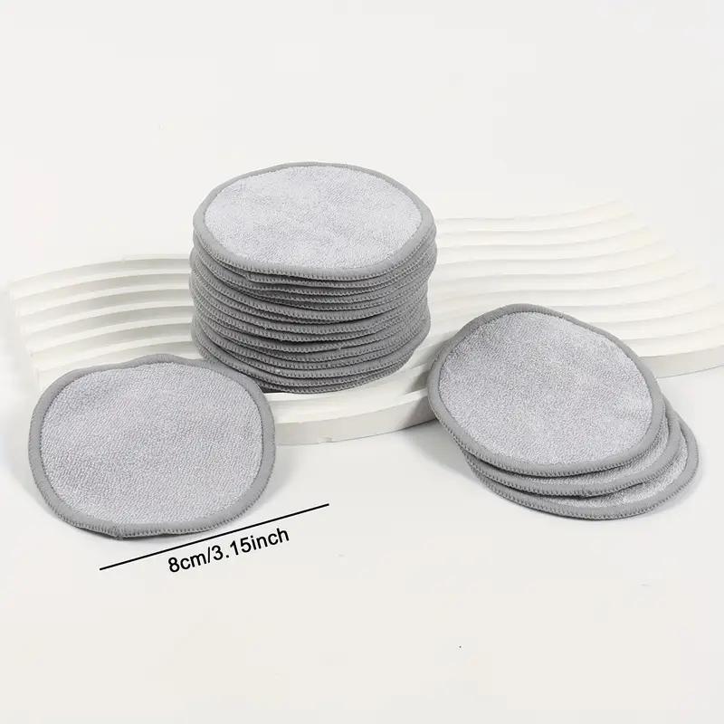 1/3/5/10PCS Bamboo Fiber Makeup Remover Pad Reusable Makeup EraserBamboo Cotton Cloth for Removing Makeup Washable EcoFriendly for All Skin